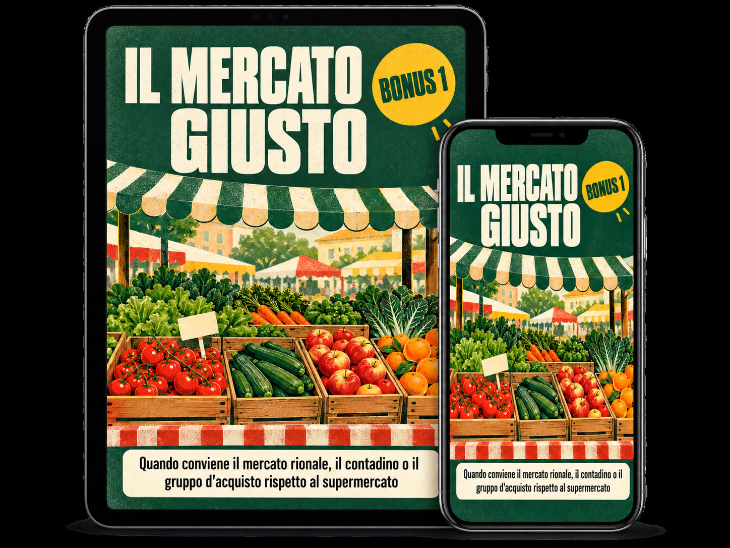 Copertina del bonus Il Mercato Giusto